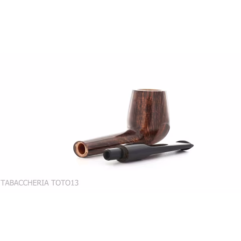 Mastro Geppetto forma Lumberman in radica scura lucida - Pipe