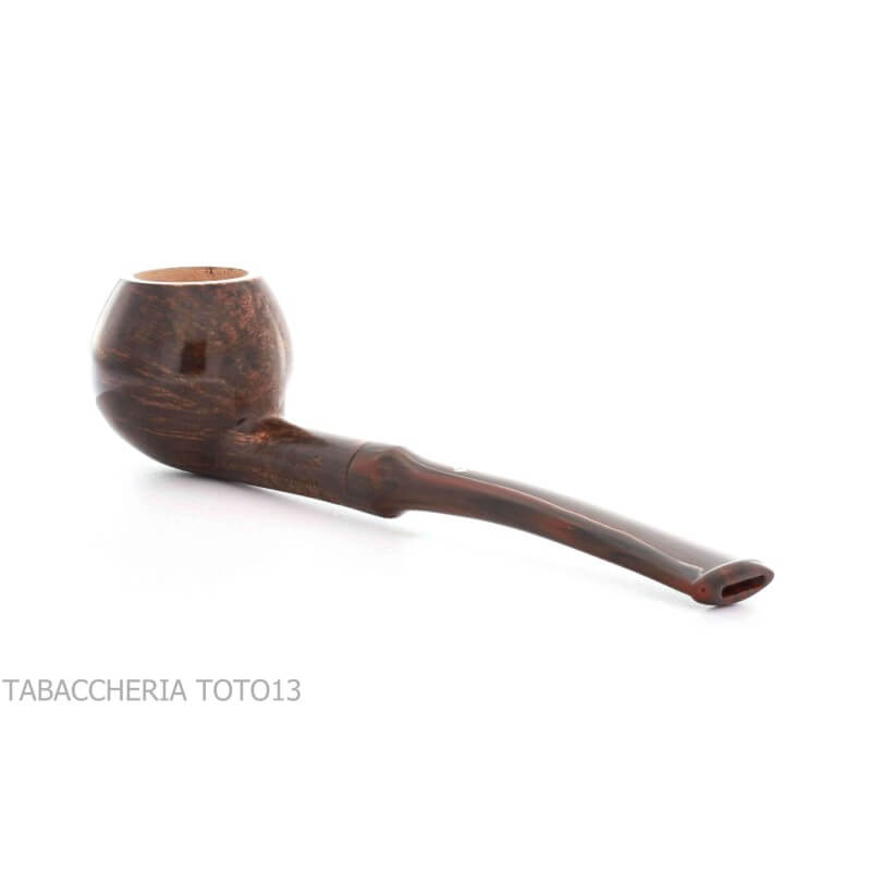 Pipa Mastro Geppetto en forma de príncipe en brezo oscuro brillante - Mastro Geppetto Pipe