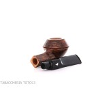 Mastro Geppetto Bulldog shaped pipe straight glossy brown briar - Tobacco Pipes - Natural root