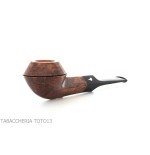 Mastro Geppetto Bulldog shaped pipe straight glossy brown briar - Tobacco Pipes - Natural root