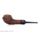 Mastro Geppetto Bulldog shaped pipe straight glossy brown briar - Tobacco Pipes - Natural root