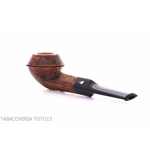 Mastro Geppetto Bulldog shaped pipe straight glossy brown briar - Tobacco Pipes - Natural root