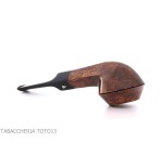 Mastro Geppetto Bulldog shaped pipe straight glossy brown briar - Tobacco Pipes - Natural root