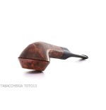 Mastro Geppetto Bulldog shaped pipe straight glossy brown briar - Tobacco Pipes - Natural root