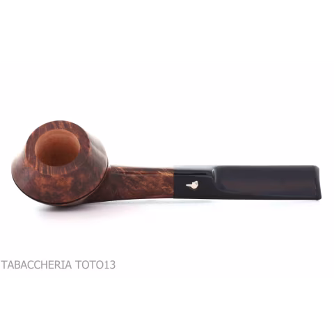 Mastro Geppetto Bulldog shaped pipe straight glossy brown briar - Tobacco Pipes - Natural root