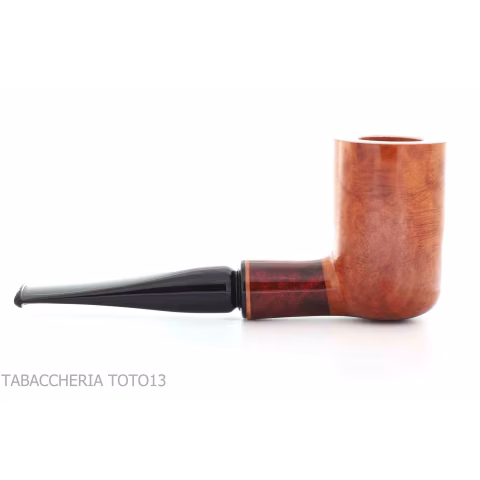 Amorelli pipe Billiard shape straight natural smooth briar, Frac series - Tobacco Pipes - Natural root