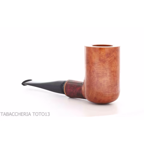 Amorelli pipe Billard racine lisse naturelle droite, série Frac - Pipe Pour le Tabac - Racine naturelle