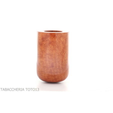 Amorelli pipe Billard racine lisse naturelle droite, série Frac - Pipe Pour le Tabac - Racine naturelle