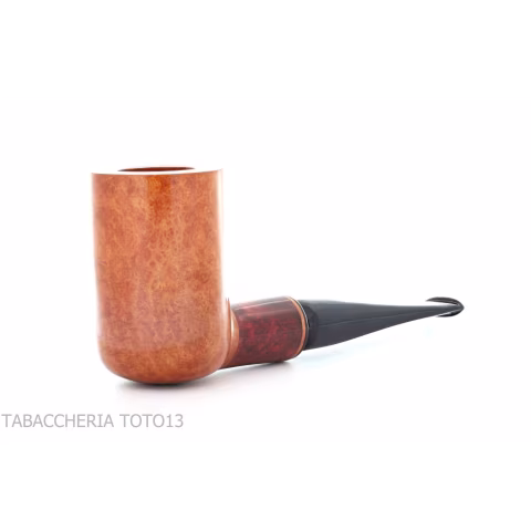 Amorelli pipe Billiard shape straight natural smooth briar, Frac series - Tobacco Pipes - Natural root