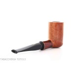 Amorelli pipe Billiard shape straight natural smooth briar, Frac series - Tobacco Pipes - Natural root