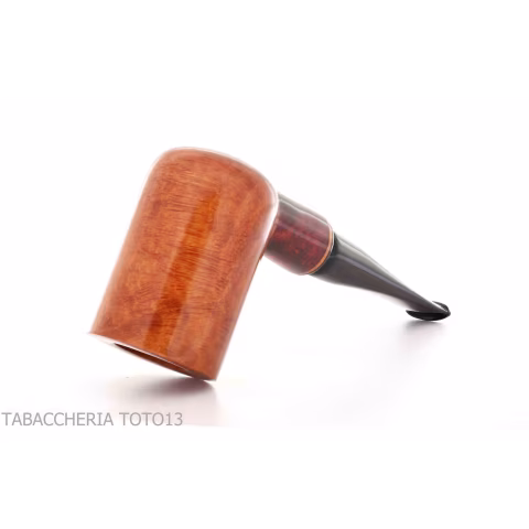 Amorelli pipe Billard racine lisse naturelle droite, série Frac - Pipe Pour le Tabac - Racine naturelle