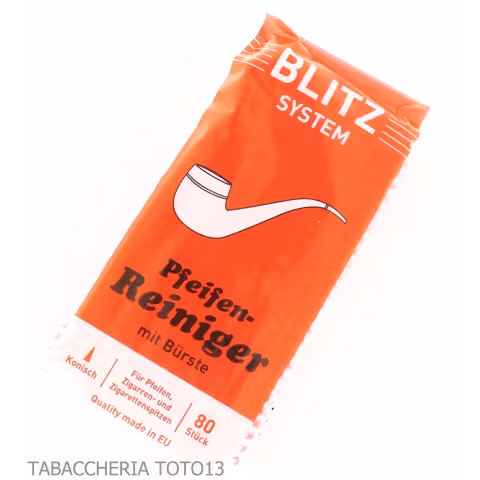 Blitz - scovolini per la pulizia della pipa confezione da 80 pezzi-Scovolini