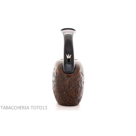Vest Pocket stand up Epica dunkel sandgestrahlte Briar-Tabakpfeife-Fiamma Di Re