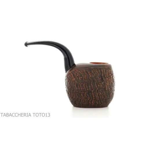 Vest Pocket stand up Epica in radica sabbiata scura - Pipe