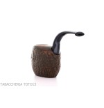 Vest Pocket stand up Epica dunkel sandgestrahlte Briar-Tabakpfeife-Fiamma Di Re