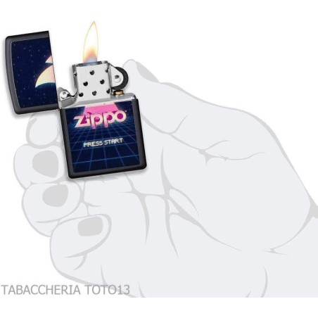 Zippo gaming design Press Start - Feuerzeuge