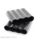 Pocket cigar case in titanium and carbon fiber - Accessories for Tuscan Cigars