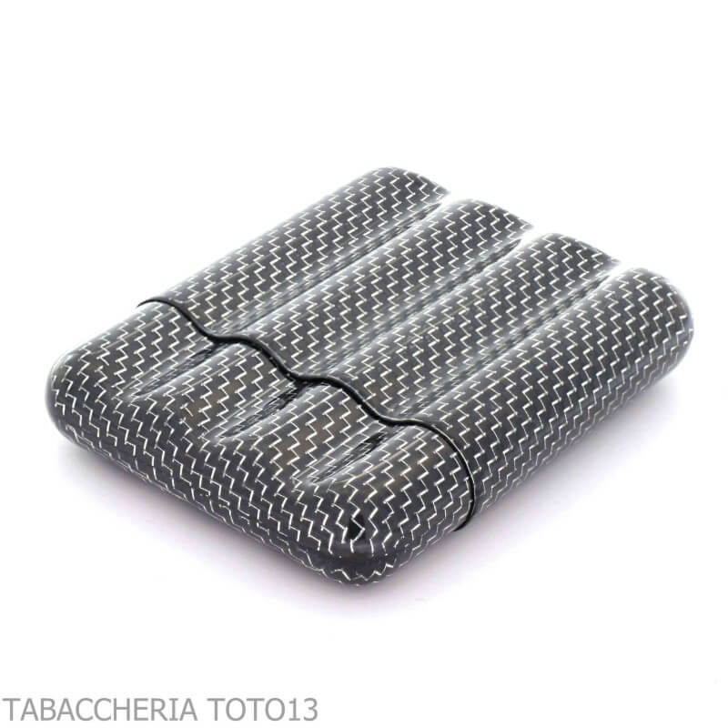 Estuche para puros de bolsillo en titanio y fibra de carbono - Lubinski