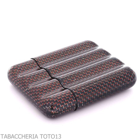 Étui à cigares de poche en titane et fibre de carbone - Accessoires pour cigares toscans