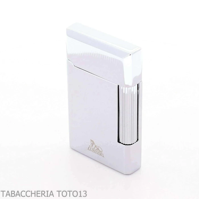Lubinski - Lighter for tobacco pipe Spoleto steel line by Lubinski