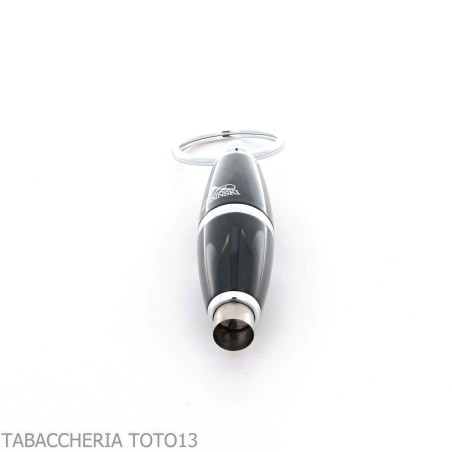 Perforadora de puros Lubinski Olive, 8 mm, laca negra, con llavero - Accesorios Del Cigarro