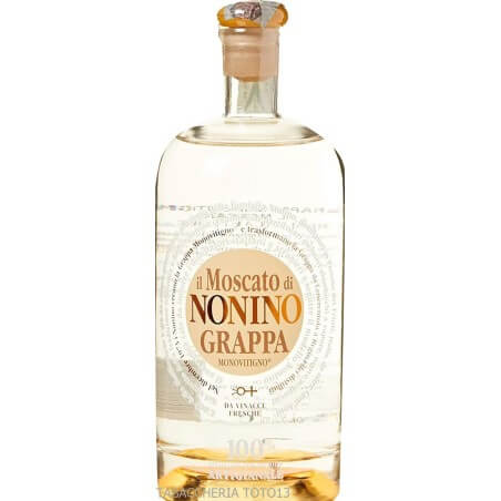 Nonino Grappa sortenrein Moscato Vol.41% Cl.70 Nonino Distillatori Grappe