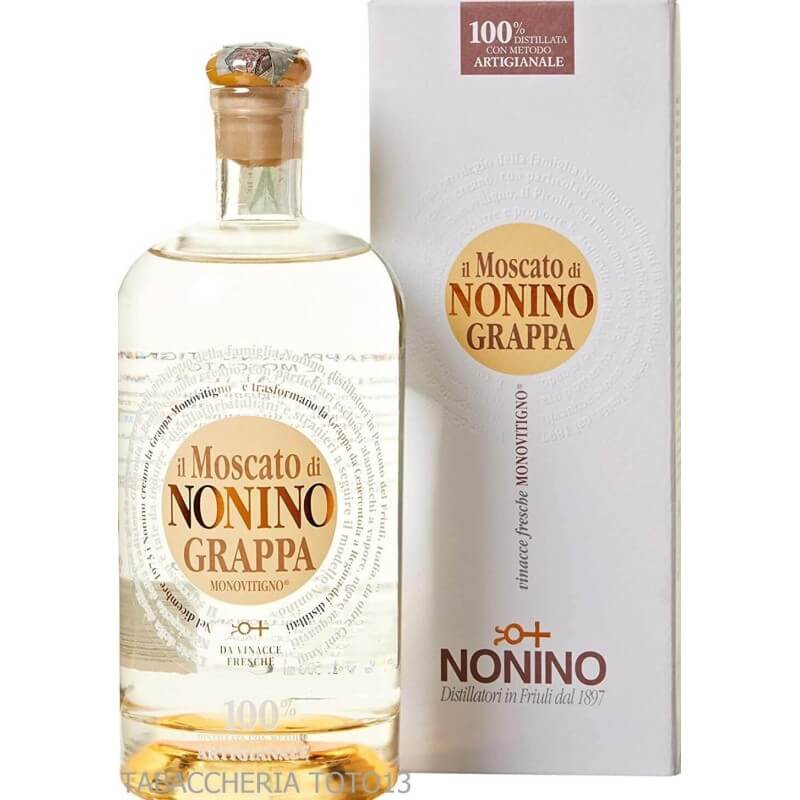 Nonino Grappa sortenrein Moscato Vol.41% Cl.70 Nonino Distillatori Grappe