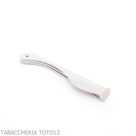 Cuillère cure-pipe longue et fine en inox trois usages - Accessoires pour pipes - Métal