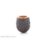Pipe Fiamma di Re Billiard in briar partially rustic - Tobacco Pipes - Natural root