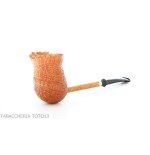Flame of King Pipe Serie de lápices en brezo pulido con chorro de arena - Pipas de Tabaco