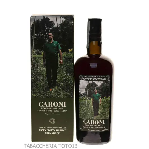 Caroni Employees Ricky "Dirty Harry" Seeharack Vol.67,3% Cl.70 - Spiritueux - Mélasse