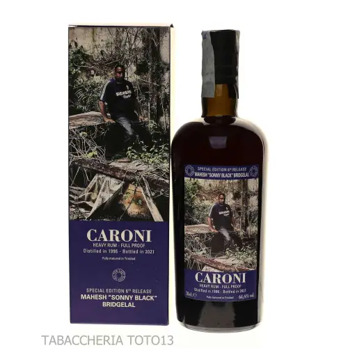 Caroni Employees Mahesh "Sonny Black" Bridgelal Vol.66,5% Cl.70 - Destilliert
