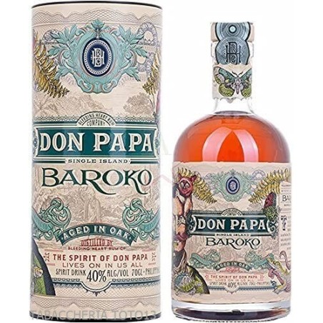 Don Papa Baroko rum 7 y.o. Vol.40% Cl.70 - Distillati