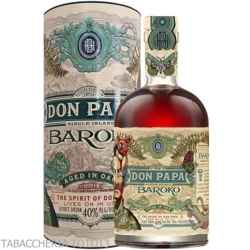 Don Papa Baroko rum 7 y.o. Vol.40% Cl.70 - Distillati
