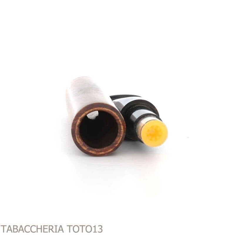 Klassisches Bruyère-Mundstück für toskanische Zigarren mit 9-mm-Filter - Gonnella pipe e bocchini
