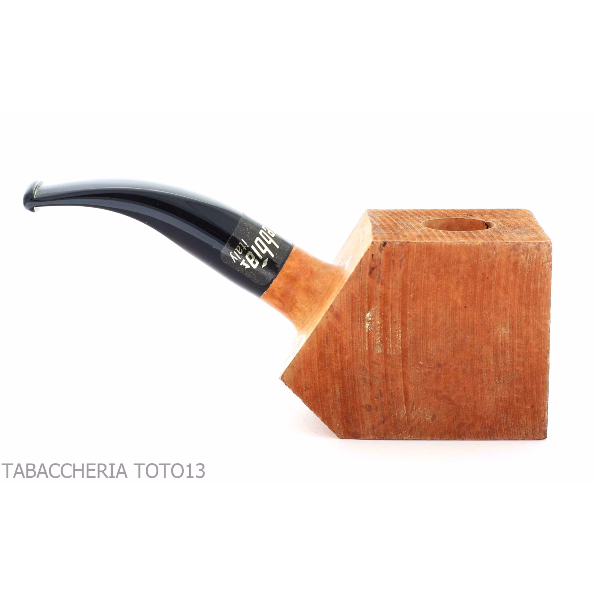 Pieza de brezo crudo para trabajar en la creación de tu pipa curva - Pipas de Tabaco
