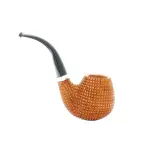 Fiamma di Re tobacco pipe shape Apple curve pixel series - Tobacco Pipes - Natural root