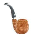 Fiamma di Re tobacco pipe shape Apple curve pixel series - Tobacco Pipes - Natural root