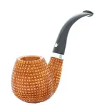 Fiamma di Re tobacco pipe shape Apple curve pixel series - Tobacco Pipes - Natural root