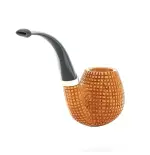 Fiamma di Re tobacco pipe shape Apple curve pixel series - Tobacco Pipes - Natural root