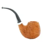 Fiamma di Re tobacco pipe shape Apple curve pixel series - Tobacco Pipes - Natural root