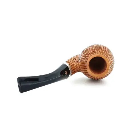 Fiamma di Re tobacco pipe shape Apple curve pixel series - Tobacco Pipes - Natural root