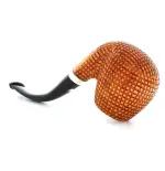 Fiamma di Re tobacco pipe shape Apple curve pixel series - Tobacco Pipes - Natural root