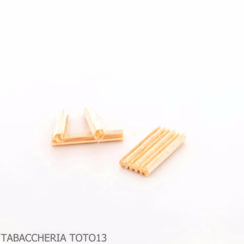 Filtros de balsa 6 mm de Brebbia paquete individual de 40 uds. - Accesorios para pipas de tabaco