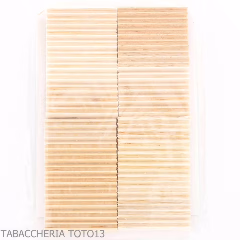 Filtros de balsa 6 mm de Brebbia paquete individual de 40 uds. - Accesorios para pipas de tabaco