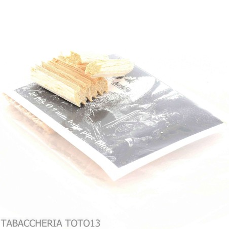 Filtros de balsa 9 mm de Brebbia paquete individual de 20 uds. - Accesorios para pipas de tabaco