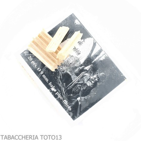 Filtros de balsa 9 mm de Brebbia paquete individual de 20 uds. - Accesorios para pipas de tabaco