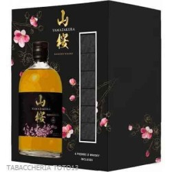 Yamazakura Blended whisky paquete con seis piedras de enfriamiento Vol.40% Cl.50