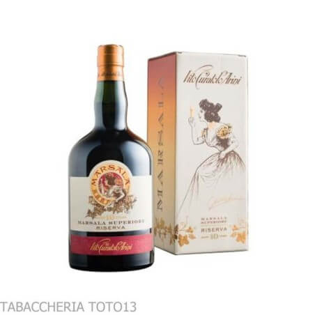 Marsala Vito Curatolo Arini reserve 10 years Vol. 18% Cl. 75