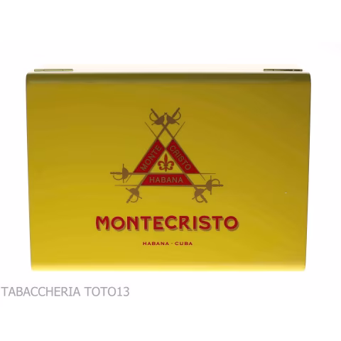 Caja humidificada montecristo habanos, humidificador para 40 puros - Accesorios Del Cigarro